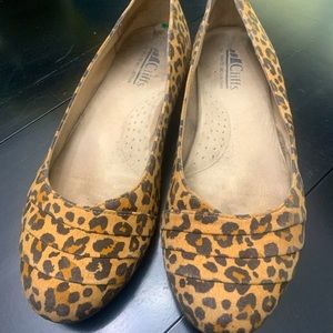Leopard Print Flats